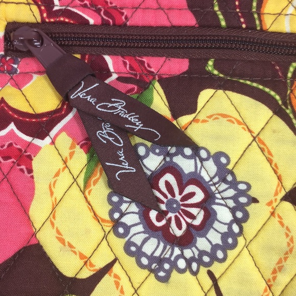 Vera Bradley Bright Multi Colored Shoulder Purse - Picture 3 of 7